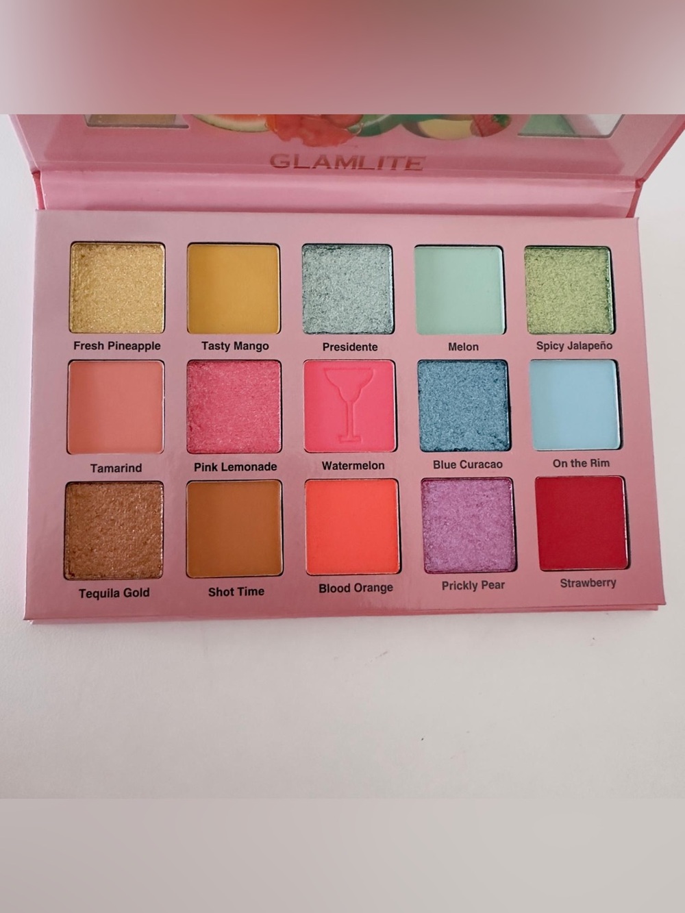 NWT Glamlite Margarita Tequila Eyeshadow Palette